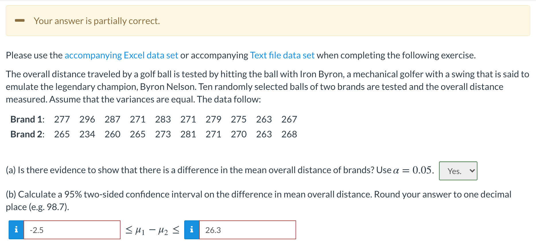 Solved Your Answer Is Partially Correct. Please Use The | Chegg.com