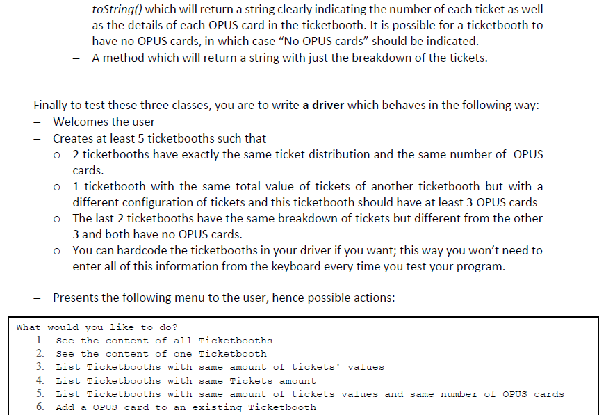 Solved In java Please make sure the output is right before | Chegg.com