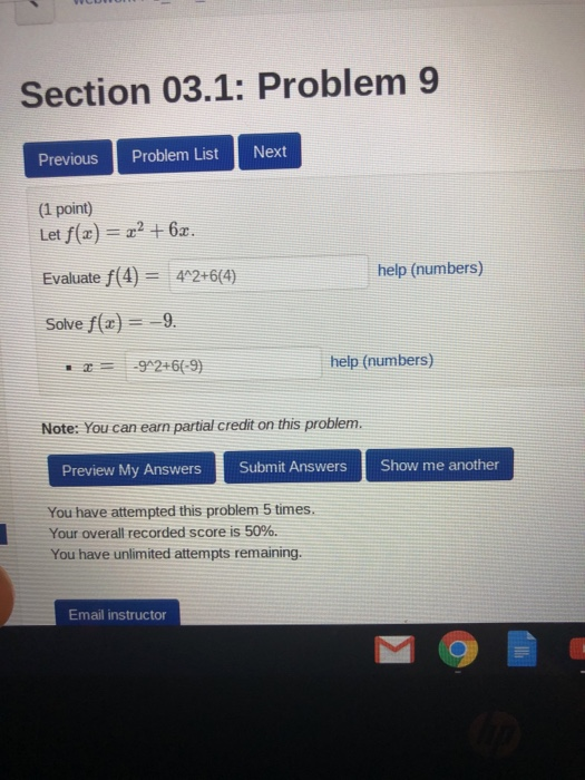 Solved Section 03.1: Problem 19 Previous Problem List Next 1 | Chegg.com