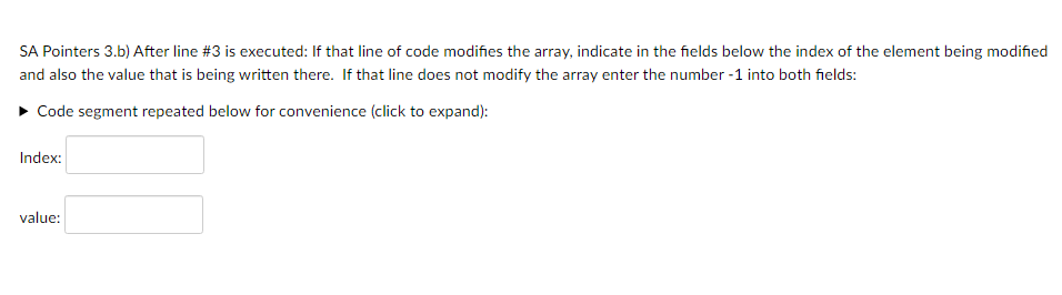 Solved SA Pointers Description: Consider the following class | Chegg.com