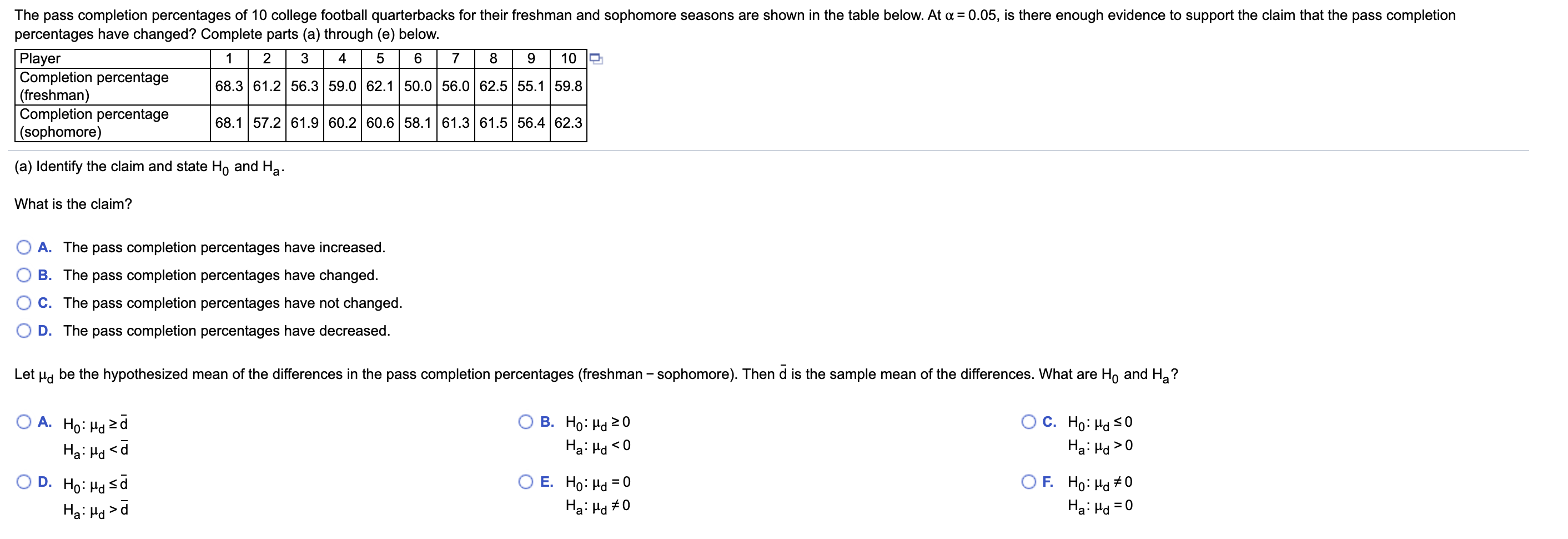 solved-the-pass-completion-percentages-of-10-college-chegg