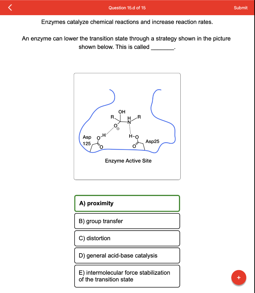 Solved Enzymes Catalyze Chemical Reactions And Increase | Chegg.com