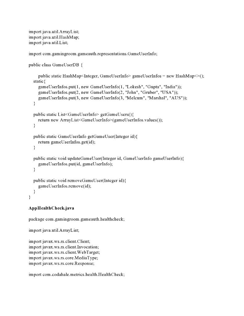 Solved Describe how the web-based game application can run | Chegg.com