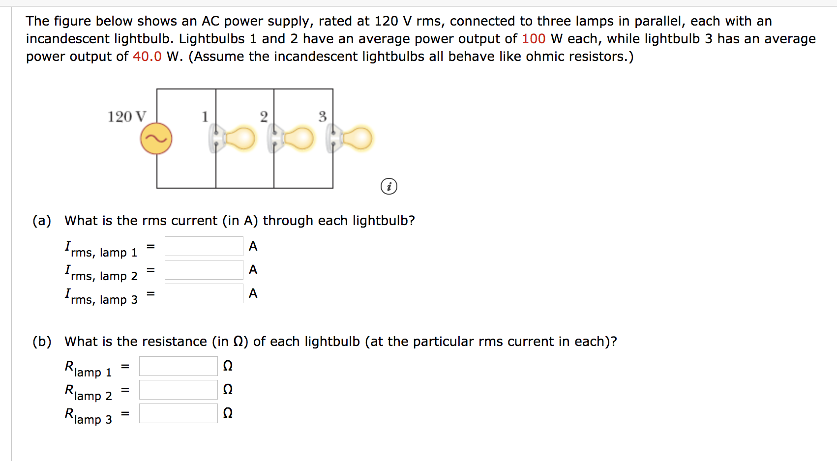 Solved The figure below shows an AC power supply, rated at
