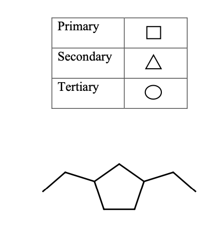 Solved 5. a) For the molecule below identify ALL of the | Chegg.com