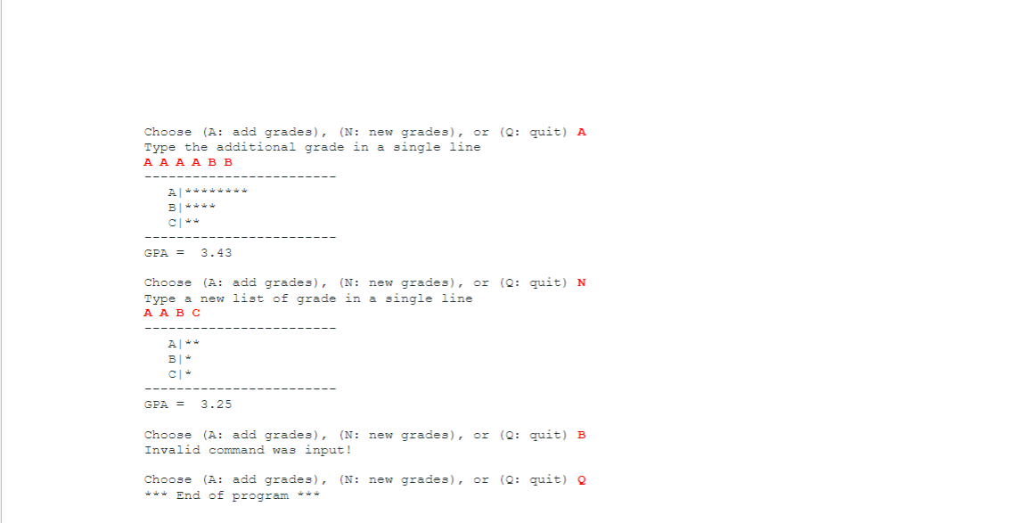 Solved Need help with this entire program. DO NOT use arrays | Chegg.com