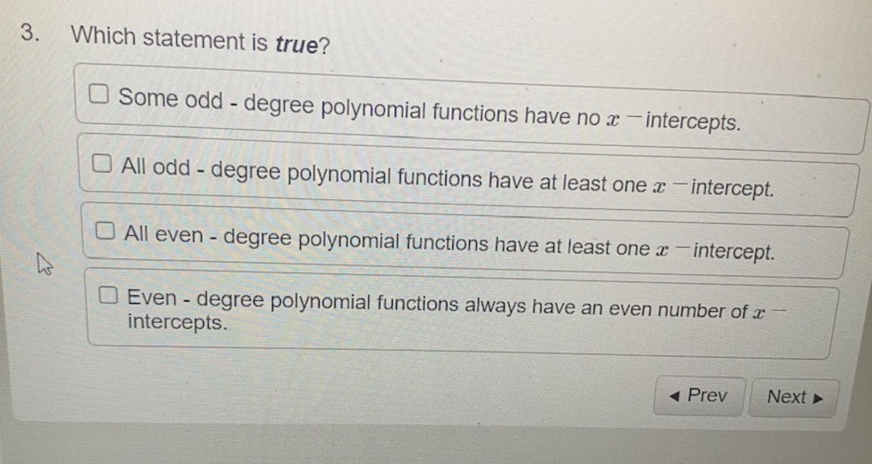 domain and range of odd degree polynomial functions