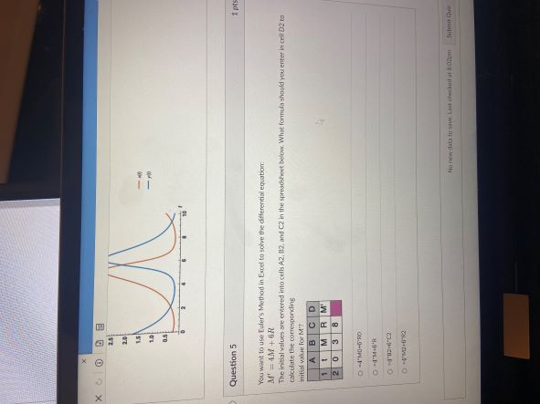 Question 5 please. Please show work / explain how to | Chegg.com