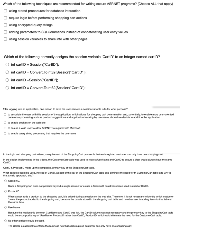 Solved e-commerce please answer all 4 questions (no need | Chegg.com