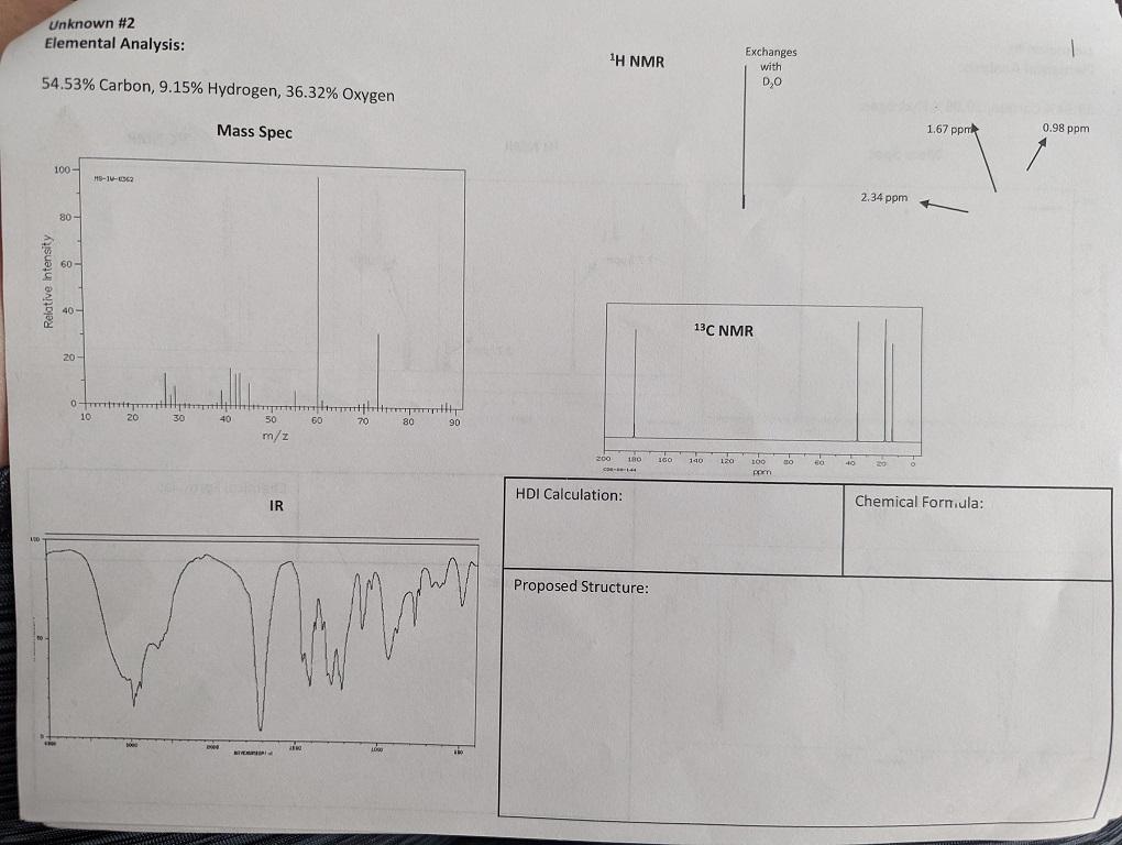 Solved Unknown #2 | Chegg.com