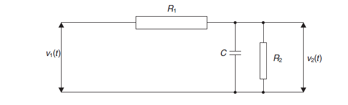 Solved Q7. For the passive electrical network shown in | Chegg.com