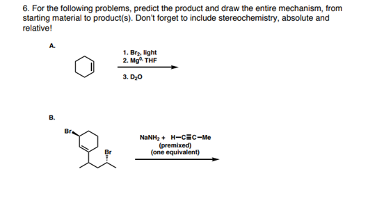 Solved Determine the reagents/reactants necessary to effect | Chegg.com