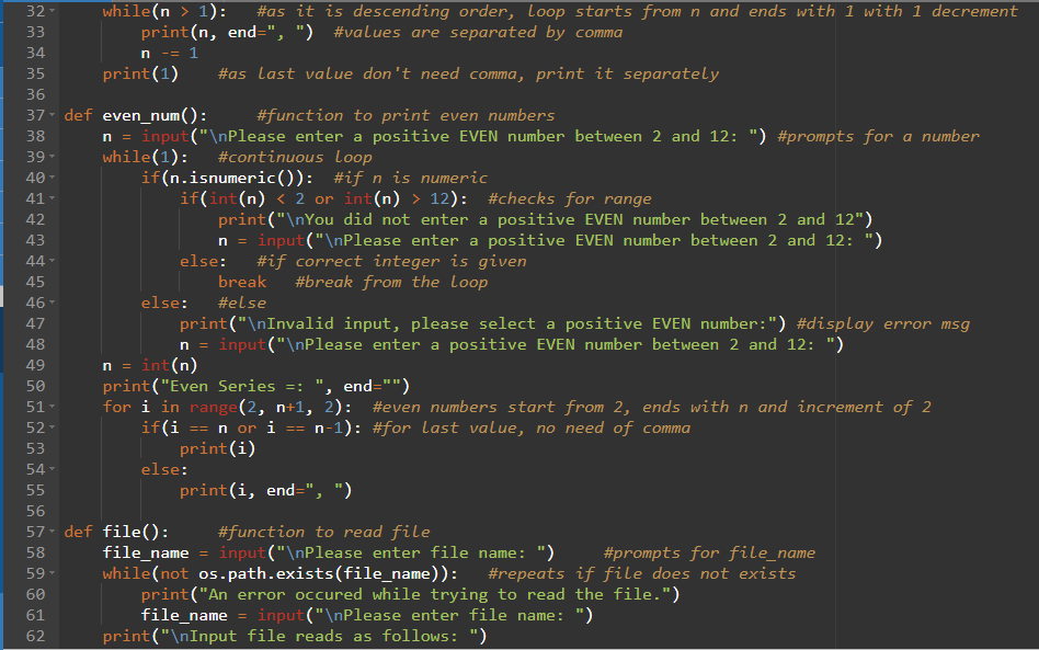 PYTHON CODE BELOW IS THE ASSIGNMENT WITH IMAGES. THE | Chegg.com