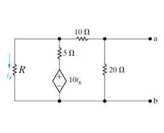 Solved Find the Thévenin equivalent with respect to the | Chegg.com