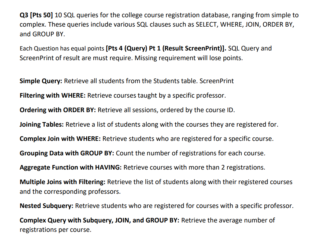 Solved Students Table: Attributes: StudentID (Primary Key), | Chegg.com