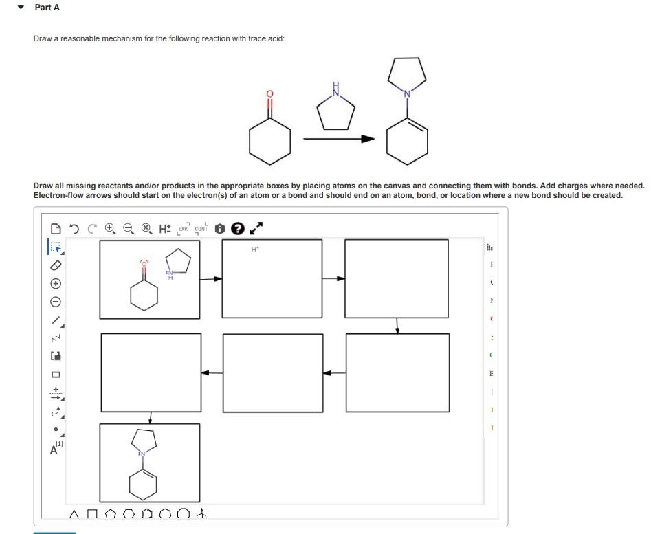 Solved Part A Draw a reasonable mechanism for the following | Chegg.com