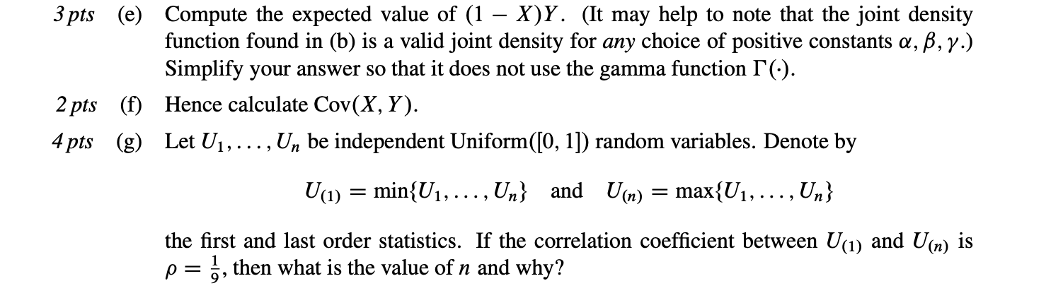 Problem 1 Let A B And Y Be Positive Constants S Chegg Com