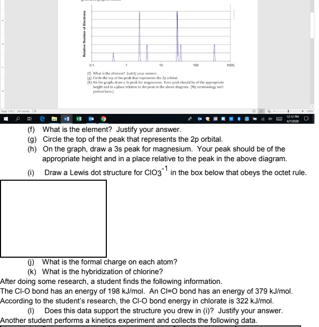 Solved 3. A student conducts an experiment to use KMnO4 to | Chegg.com