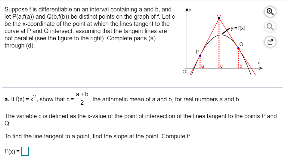 Solved Suppose Fis Differentiable On An Interval Containi Chegg Com