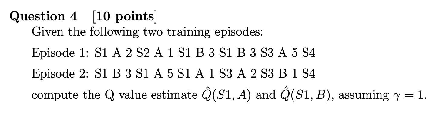 Solved Question 4[10 points ] Given the following two | Chegg.com