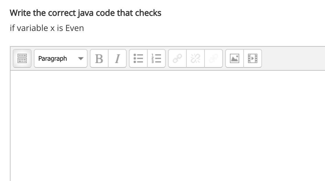 Solved Write the correct java code that checks if variable x | Chegg.com