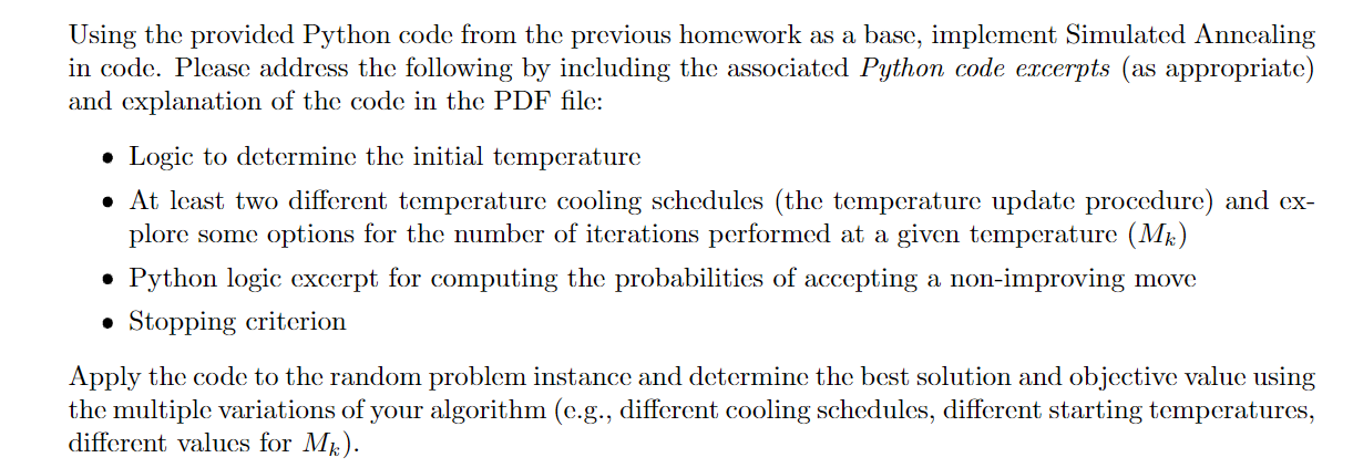 Solved Using the provided Python code from the previous | Chegg.com