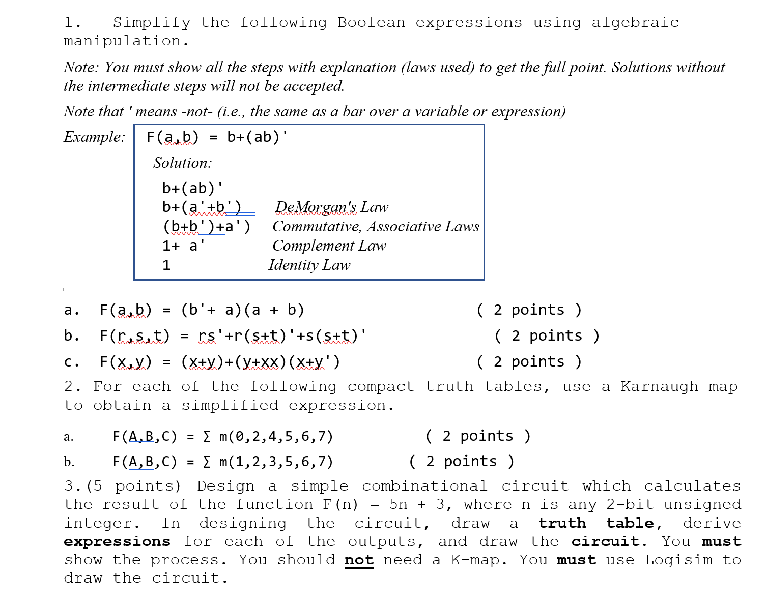 solved-1-simplify-the-following-boolean-expressions-usi