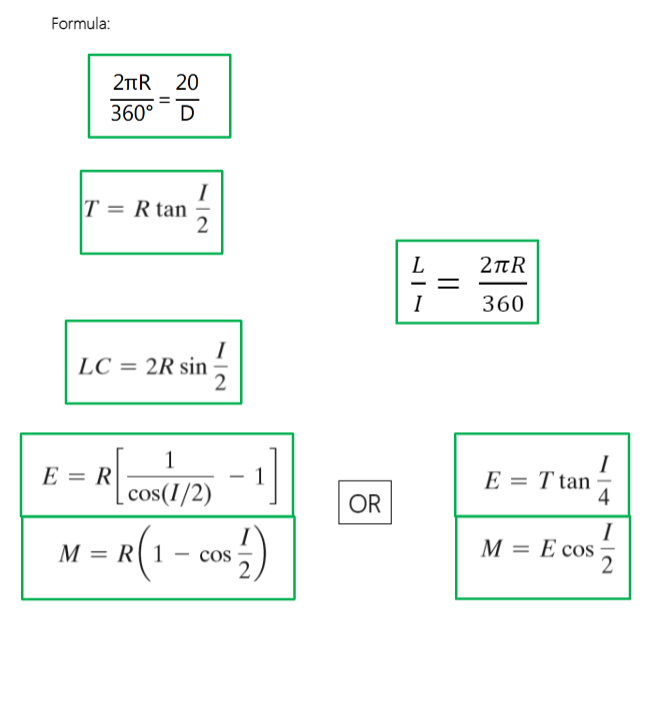 solved-a-simple-curve-has-a-central-angle-of-36-degrees-and-chegg