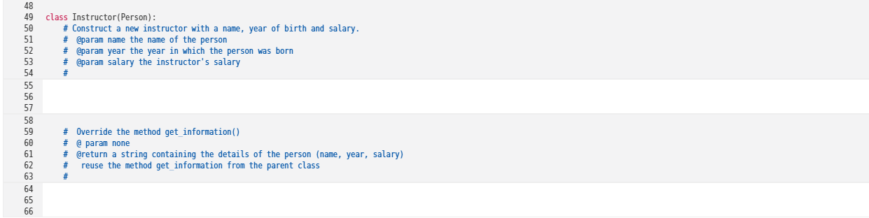 Solved The superclass Person has two subclasses, Student and | Chegg.com