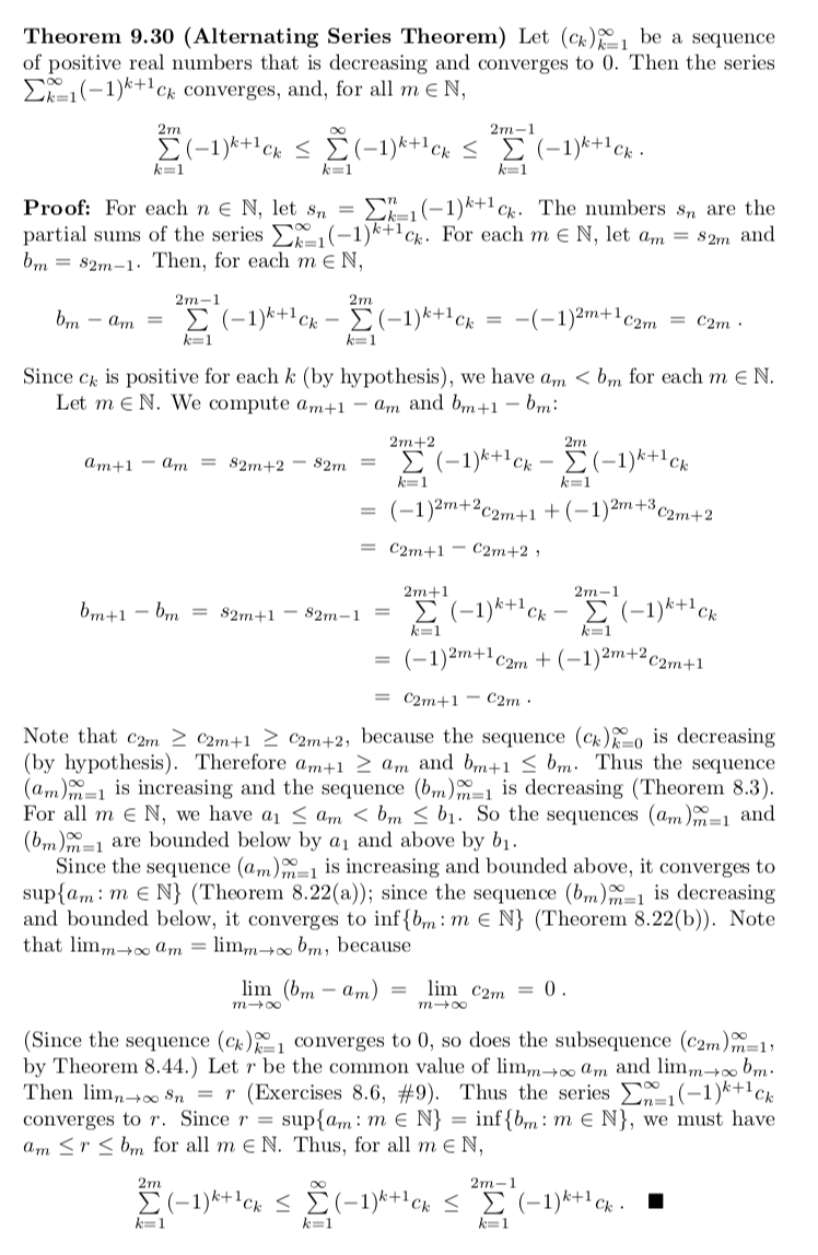 Solved 1 A Prove That The Following Series Converge 1 B Chegg Com