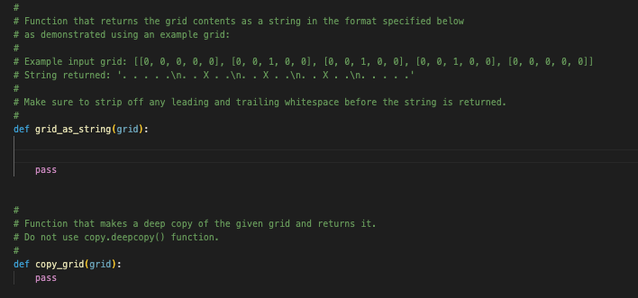 Solved in python, answer the questions in comments must | Chegg.com