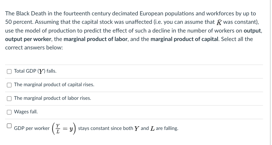 Solved The Black Death In The Fourteenth Century Decimate Chegg Com