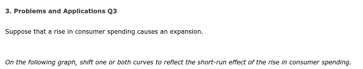 Solved 3. Problems and Applications Q3 Suppose that a rise | Chegg.com