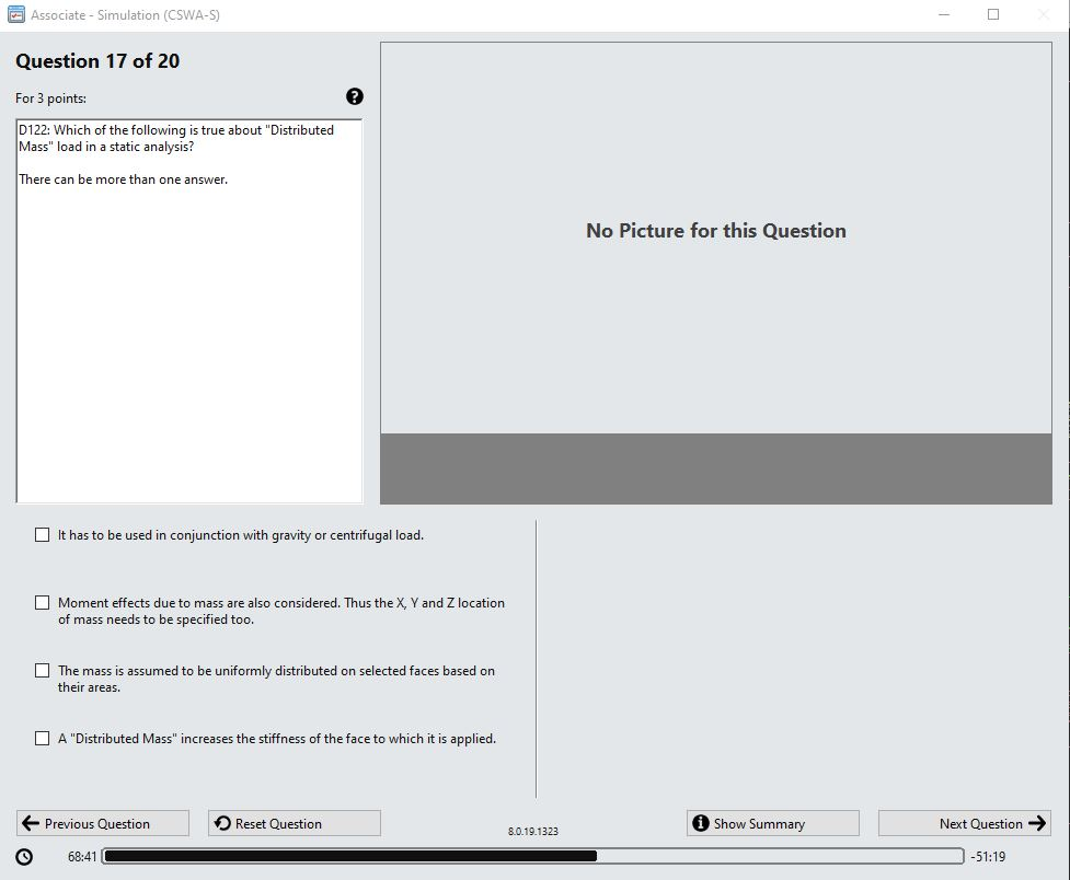 Solved Associate - Simulation (CSWA-S) Question 17 Of 20 For | Chegg.com