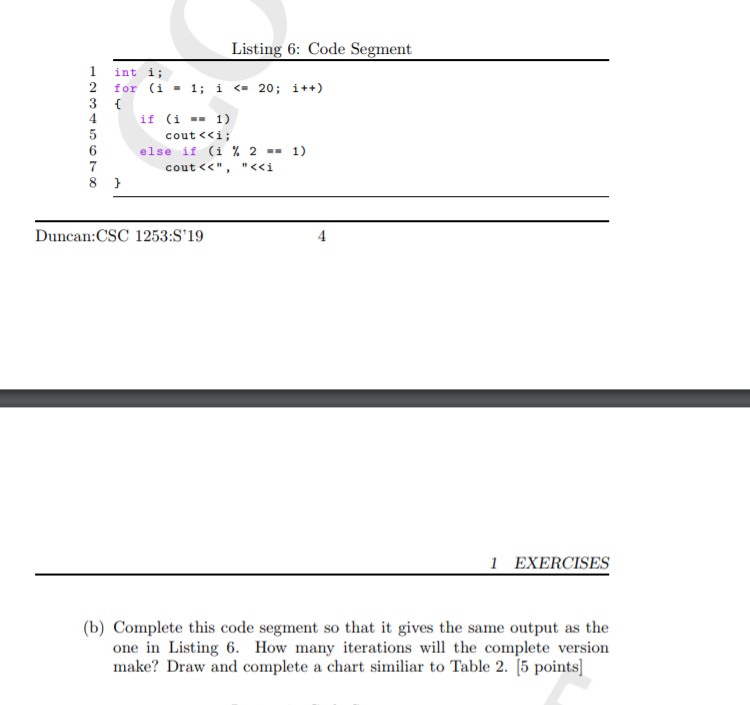 Solved This is part of a pre-test for my C++ class. Any help | Chegg.com