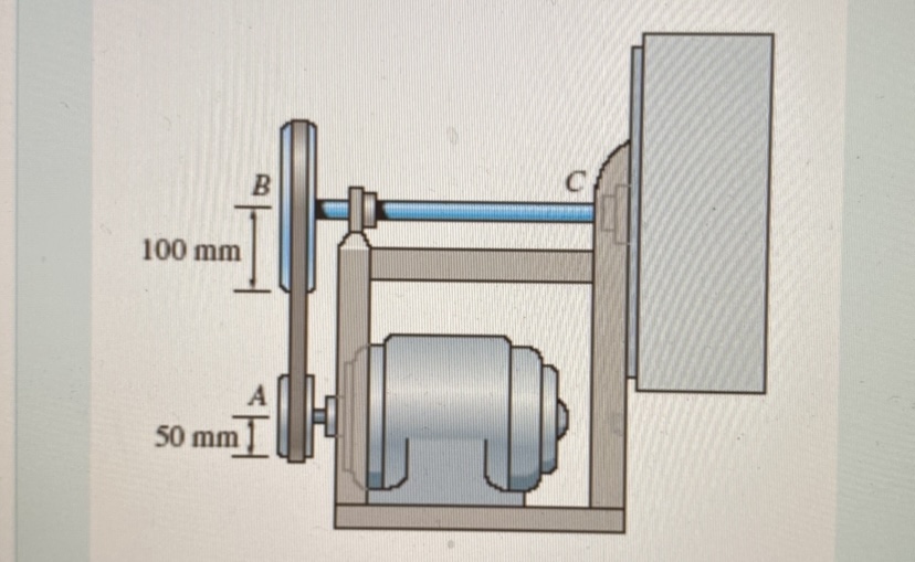 Measure The Diameter Of The Shaft BC Of The | Chegg.com | Chegg.com