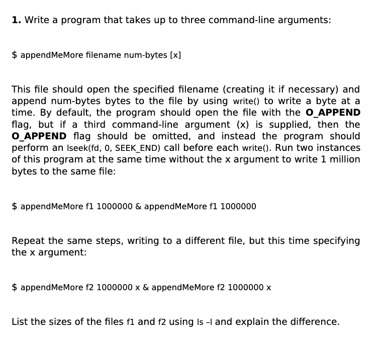 Solved 1. Write a program that takes up to three | Chegg.com