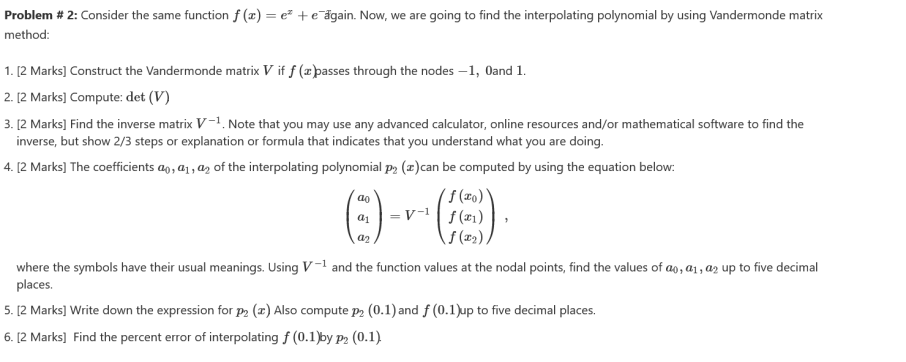 Solved Problem # 2: Consider the same function f (t) = f* te | Chegg.com