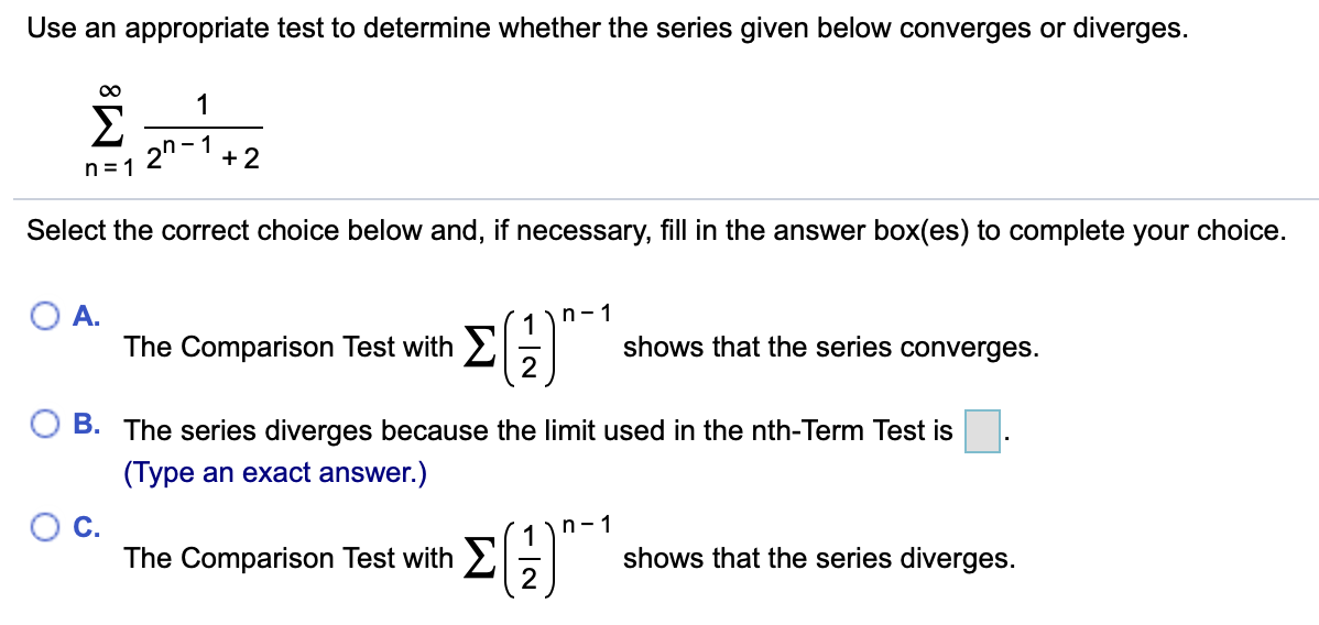 Solved Use An Appropriate Test To Determine Whether The | Chegg.com