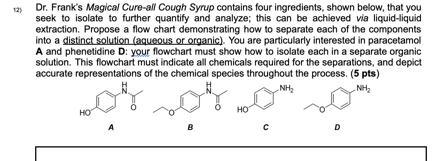Solved Someone's Magical Cure-all Cough Syrup contains four | Chegg.com