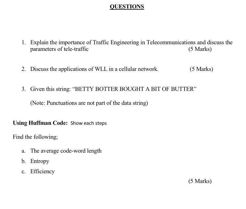 solved-questions-1-explain-the-importance-of-traffic-chegg