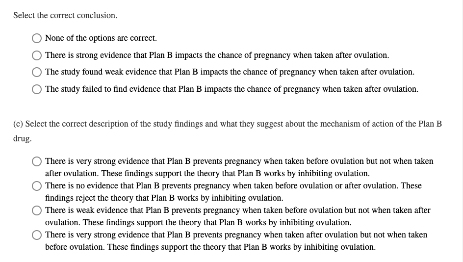 Solved Plan B is the common name in the United States and | Chegg.com