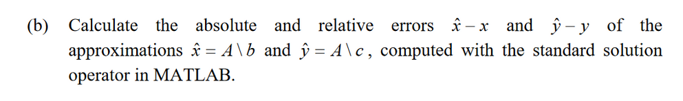 Solved (4) For This Problem, Consider The Two Systems Of | Chegg.com