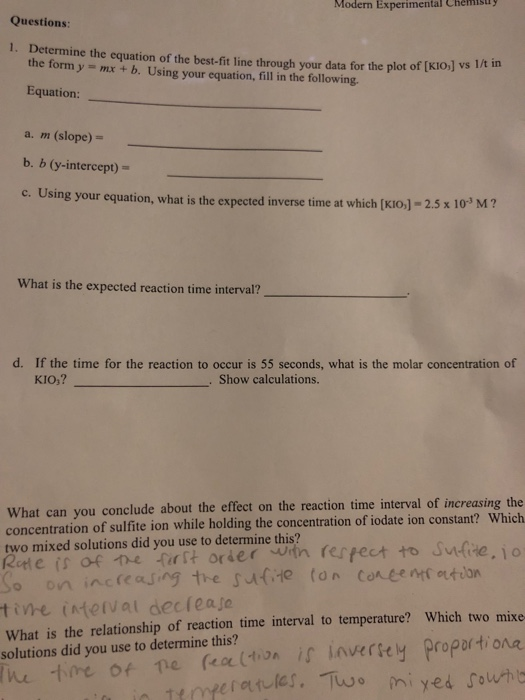 80 experimental questions step 1