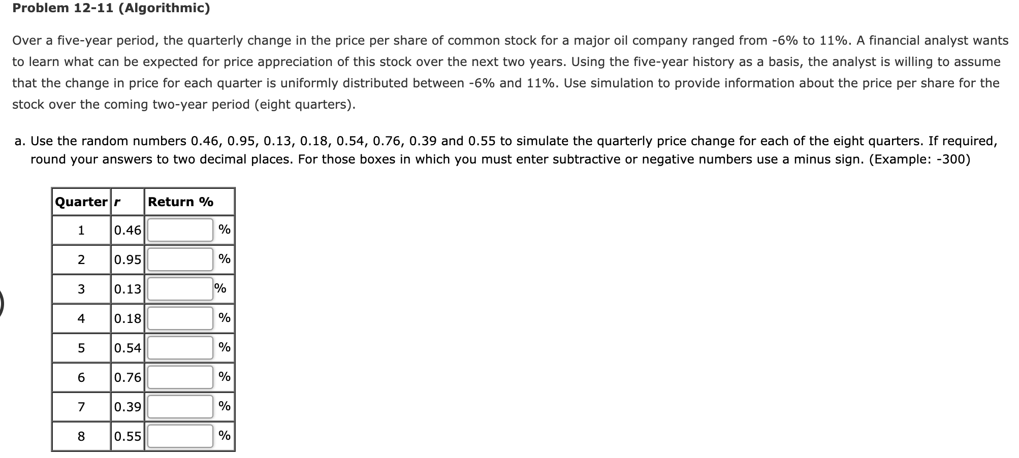 solved-problem-12-11-algorithmic-over-a-five-year-period-chegg