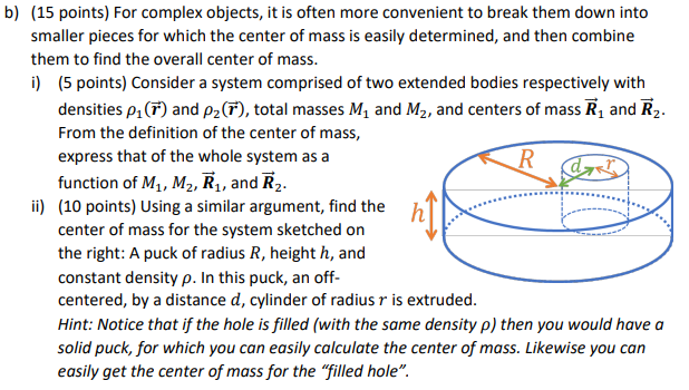 Solved (15 points) For complex objects, it is often more | Chegg.com