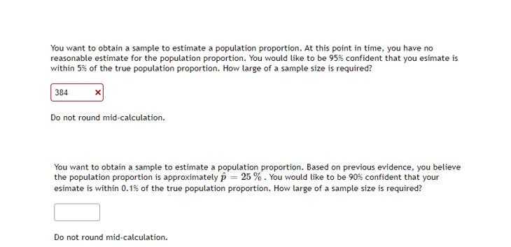 Solved You want to obtain a sample to estimate a population | Chegg.com