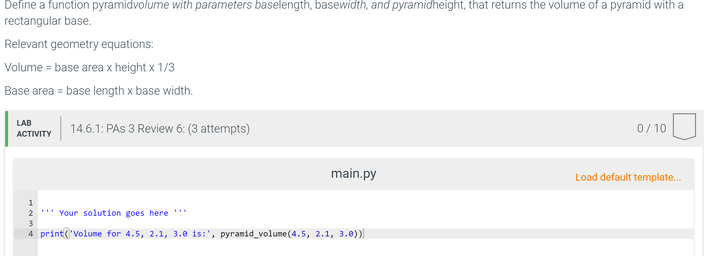 solved-define-a-function-pyramidvolume-with-parameters-chegg