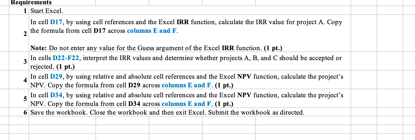 Solved Complete the steps below using cell references to | Chegg.com