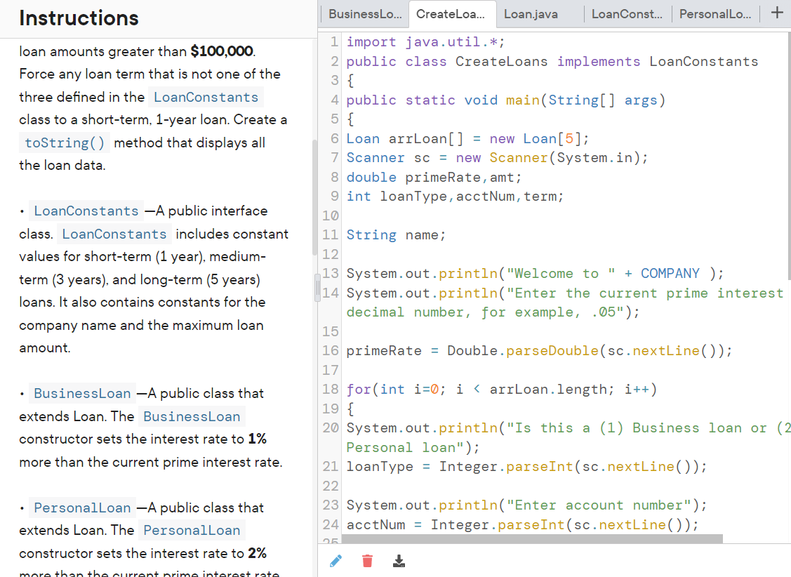 Solved In Java cengage mindtap, one of the points for the | Chegg.com